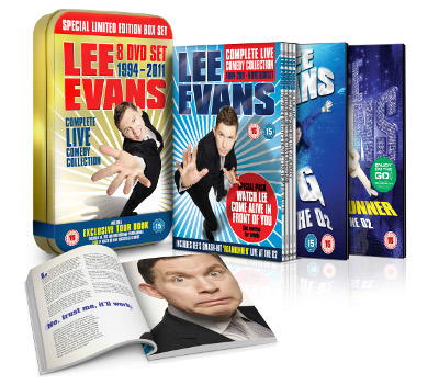 Lee Evans Limited Edition Boxset